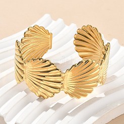 304 Edelstahl-Armreife für Damen&nbsp;AJEW-P127-20G