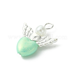 50 pendentif en acrylique en forme de cœur&nbsp;PALLOY-JF02975