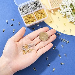 1200 stücke 2 farben eisen schrauben auge stift peg bails&nbsp;IFIN-YW0004-11