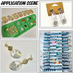 Handgemachter Ton-Cabochon&nbsp;CLAY-SC0002-98A