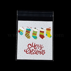Sac de cuisson en plastique sur le thème de noël&nbsp;OPP-Q004-04J