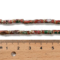 Handmade Cloisonne Perlen&nbsp;CLB-F001-02