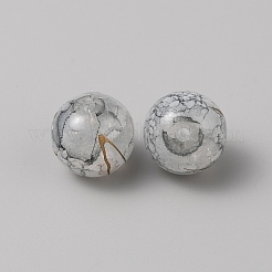 Handgefertigte Ziehbank-Bunte Malereiperlen&nbsp;FIND-WH0152-572D