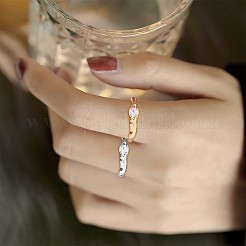 925 anello a polsino aperto in argento sterling&nbsp;JR890B