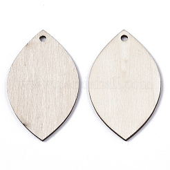 Pendentif en bois non teint&nbsp;YS-TAC0005-04A