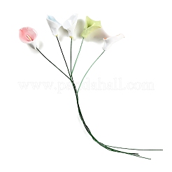 Tallos de flores de cala de cerámica con tallo de hierro&nbsp;PR-CBAD4A8-02