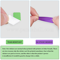 5 Rolle 5 Farben Papieranhänger&nbsp;DIY-SP0006-73