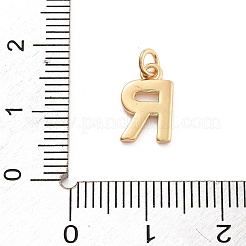 Pendentifs de placage en laiton&nbsp;KK-C065-05R-G