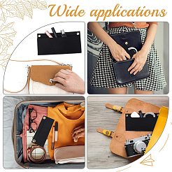 4 Stück 4 Stile Wollfilz Geldbörse Organizer Einsatz&nbsp;DIY-CN0002-10