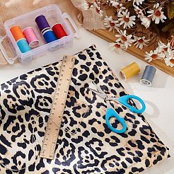 Stoff mit Leopardenmuster&nbsp;DIY-WH0176-39B