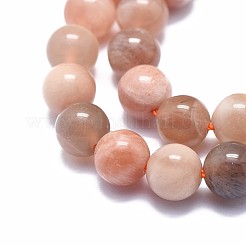Natürliche sunstone Perlen Stränge&nbsp;G-I249-B03-02