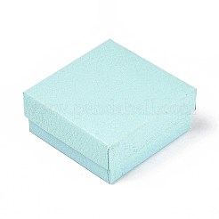 Quadratische Halskettenschachtel aus Pappe&nbsp;CBOX-Q038-02-01C