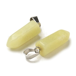 Pendentifs en jade xiuyan naturel&nbsp;G-Z067-07P-08