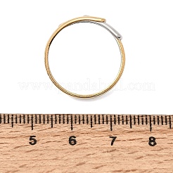 Offene Manschettenringe aus Edelstahl 304 für Damen&nbsp;SA-CBA82C8-08GP