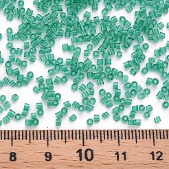 Perles cylindriques en verre transparent&nbsp;SEED-S047-I-001