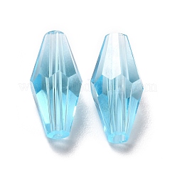 Perles de verre k9 transparentes&nbsp;GLAA-G078-B-17