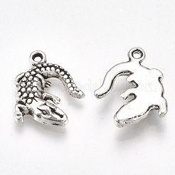 Pendente in lega stile tibetano&nbsp;TIBE-Q094-02AS-RS