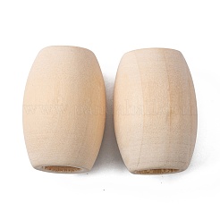 100pcs perles en bois naturel&nbsp;WOOD-OC0001-80
