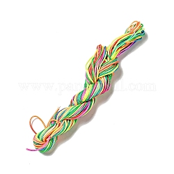 Filo di taiwan filo di giada filo di nylon, materiale fai da te per la creazione di gioielli braccialetto intrecciato, colorato, 1mm