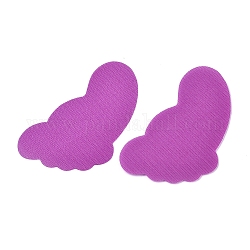 (Clearance Sale)Nylon Hook and Loop Tapes, Footprint Shape, Kids Game Training Tag Toy, Medium Orchid, 170x107x2mm