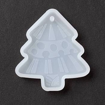 Christmas Theme DIY Snowflake Pendant Silicone Molds DIY-K054-13