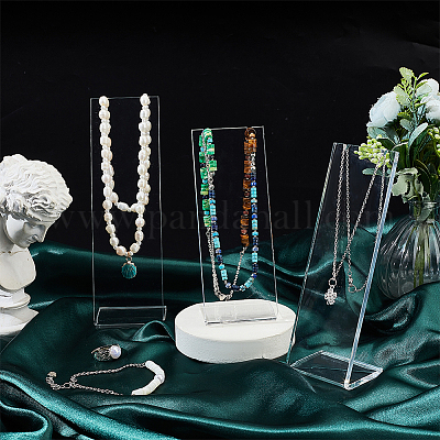 Acrylic Transparent Jewelry Boxes Organizers Earrings Display Stand St