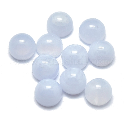 Cabochon agata naturale di pizzo blu&nbsp;G-O185-01C-02-1