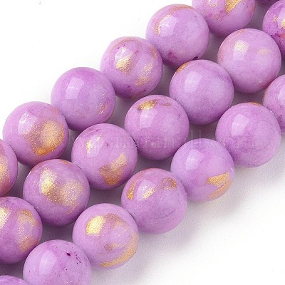 Chapelets de perles en jade Mashan naturel&nbsp;G-F670-A09-8mm-1