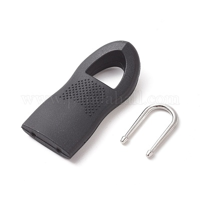 Zipper Pull Tab Black