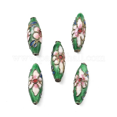 Handmade Cloisonne Perlen&nbsp;CLB-Q002-07A-1
