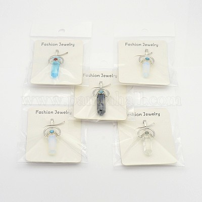 Pendentifs en pierres gemmes&nbsp;X-G-C183-M1-1