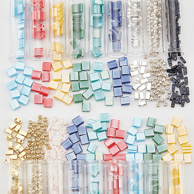 Shop NBEADS About 790 Pcs 3 Sizes Tila Beads for Jewelry Making - PandaHall  Selected
