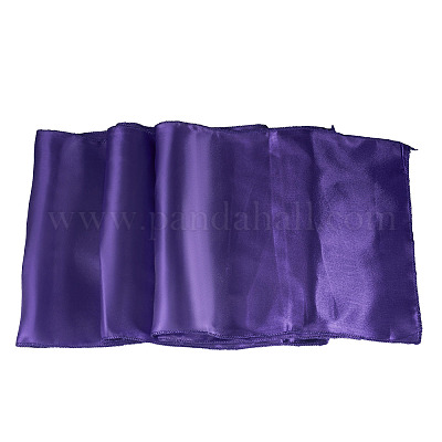Chemin de table en polyester de couleur unie&nbsp;DIY-TAC0020-82B-1