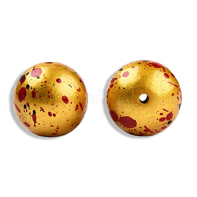 Spruzzare perle di resina dipinte&nbsp;RESI-N034-19-V06-1