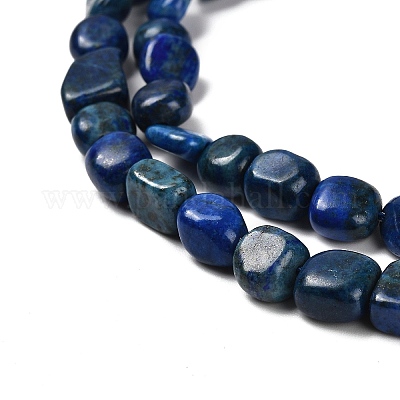 Chapelets de perles en lapis-lazuli naturel&nbsp;G-P497-01E-03B-1