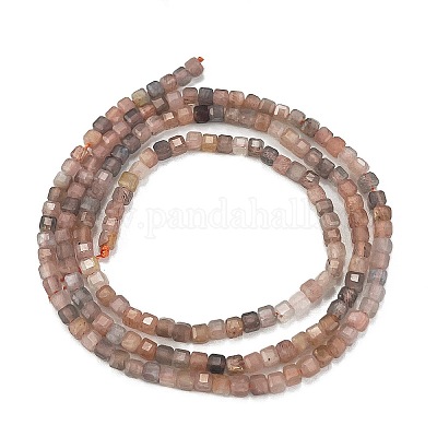 Natürliche Multi-Mondstein-Perlenstränge&nbsp;G-L587-C05-02-1