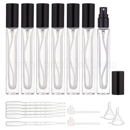 10 ml nachfüllbare Glasparfüm-Sprühflasche MRMJ-BC0002-31C-1