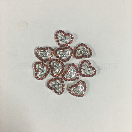 Cabochons Diamante de imitación de la aleación MRMJ-T078-89S-02-RS-1
