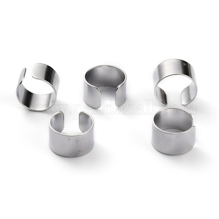 Unisex Brass Cuff Earrings EJEW-Z005-01P-1