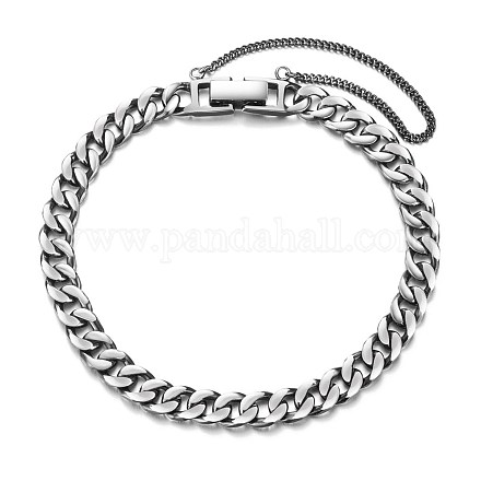Shegrace adorabili braccialetti a catena in argento sterling 925 JB375A-1