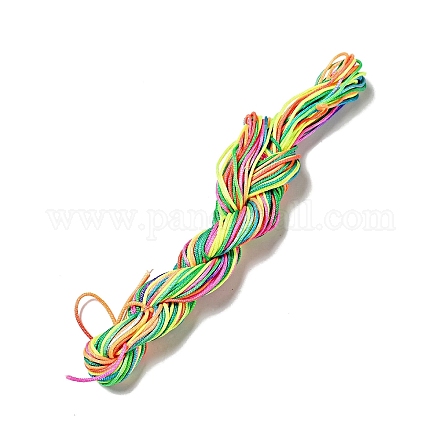 台湾糸 玉糸 ナイロン糸  織りブレスレットを作るための diy の材料  カラフル  1mm NWIR-C002-01-1