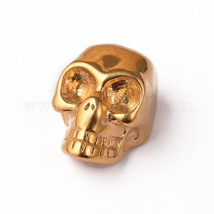 Skull1 304 perle in acciaio inox STAS-D094-G-1