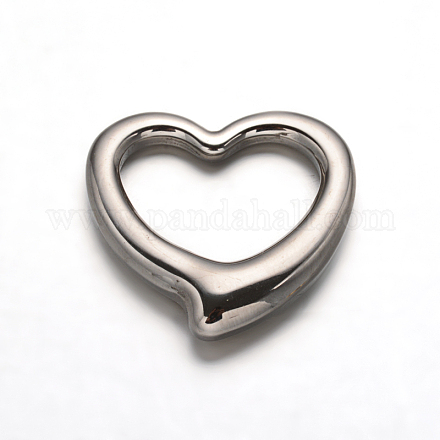 304 anillos del corazón de acero inoxidable enlace STAS-F079-02P-1
