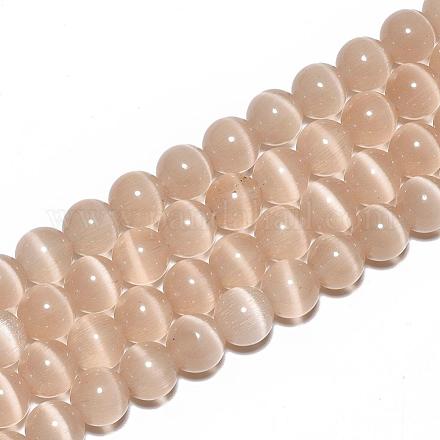 Chapelets de perles d'œil de chat CE-R002-14mm-23-1