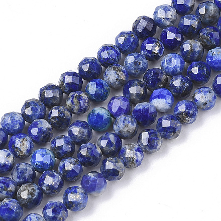 Natürlicher Lapislazuli Perlenstränge&nbsp;G-G682-40-5mm-1
