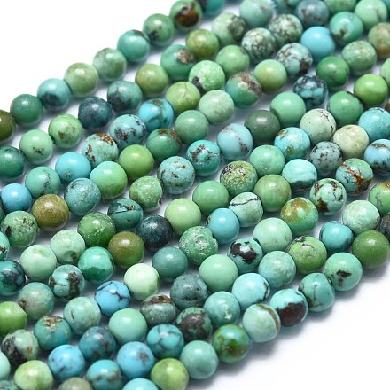 Fili di perline turchese naturale G-K305-01-A-1