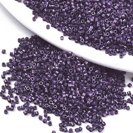 11/0 Grade A Baking Paint Glass Seed Beads SEED-S030-1045-1