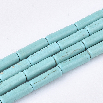Chapelets de perles en turquoise synthétique TURQ-S391-04-1