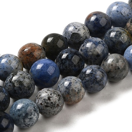 Fili di perle di quarzo dumortierite naturale G-H298-A06-03-1
