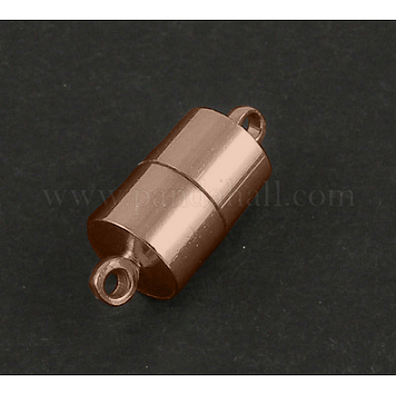 Brass Magnetic Clasps with Loops KK-MC027-01R-1